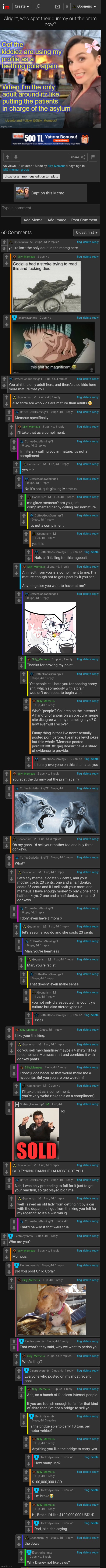 when you're so hated that anything you say works as ragebait: | made w/ Imgflip meme maker