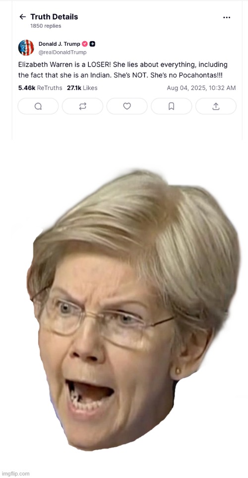 image tagged in elizabeth warren | made w/ Imgflip meme maker