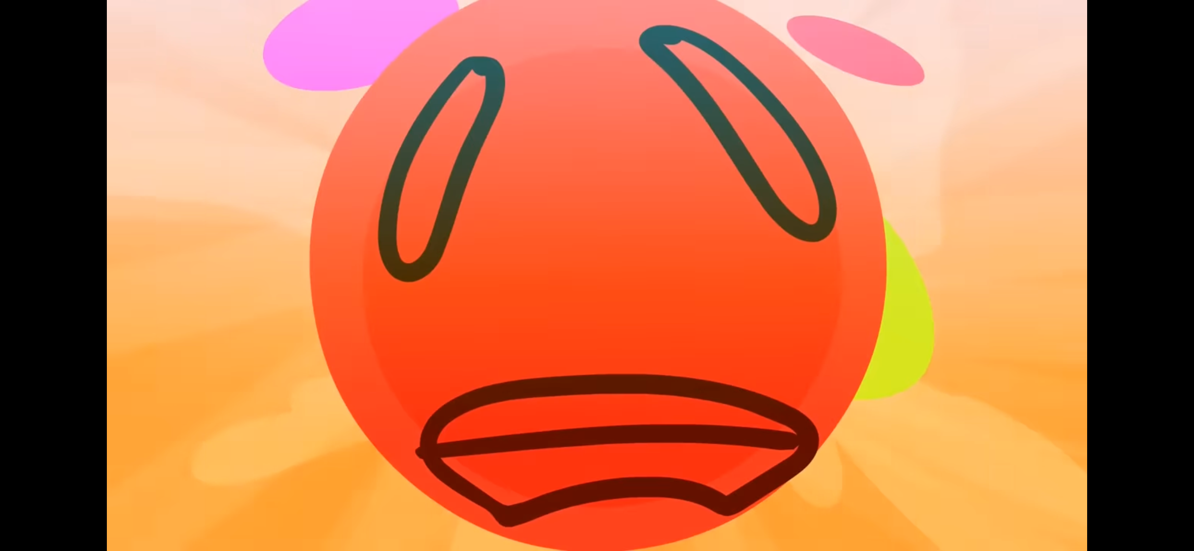 Polka Dot Falling Blank Meme Template