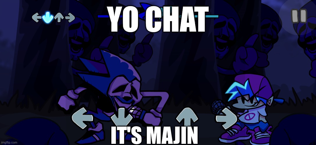これを翻訳するとあなたはゲイです | YO CHAT; IT'S MAJIN | image tagged in sans of topic | made w/ Imgflip meme maker