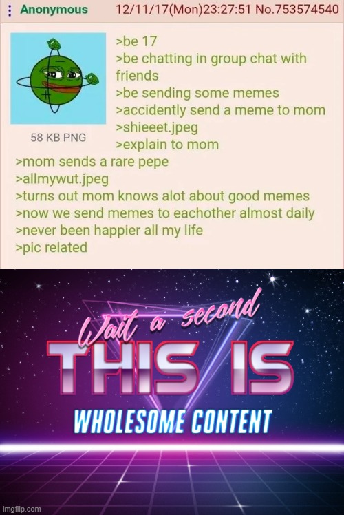 image tagged in wait a second this is wholesome content | made w/ Imgflip meme maker