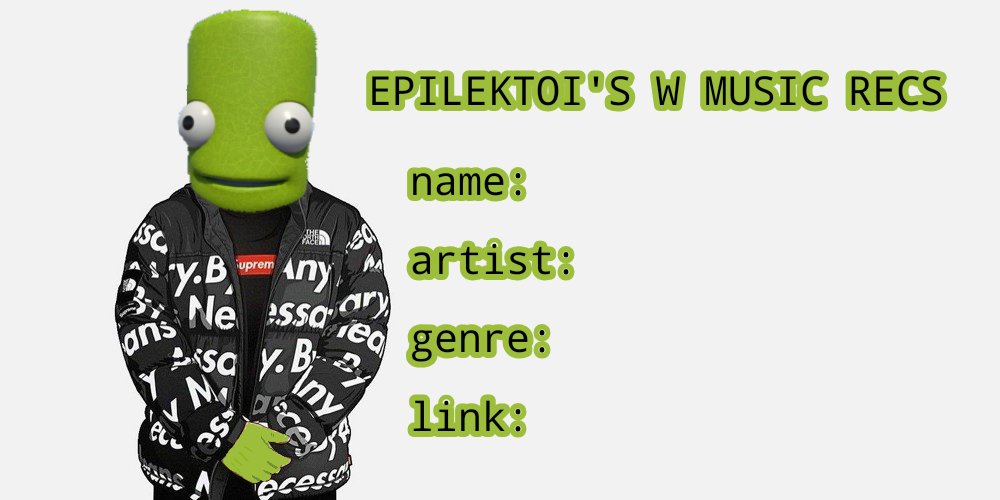 High Quality epilektoi's music recs Blank Meme Template
