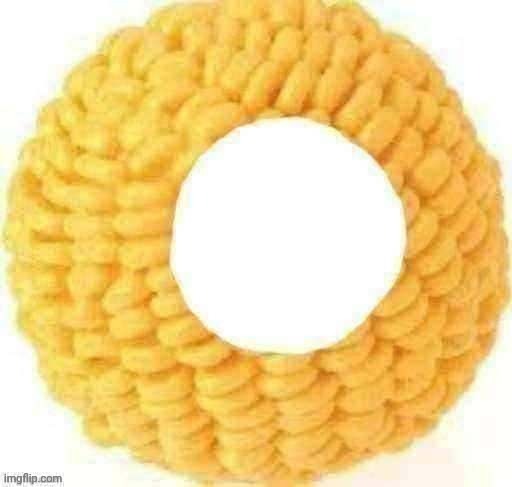 cornball with a hole in it for no fucking reason | image tagged in cornball with a hole in it for no fucking reason | made w/ Imgflip meme maker