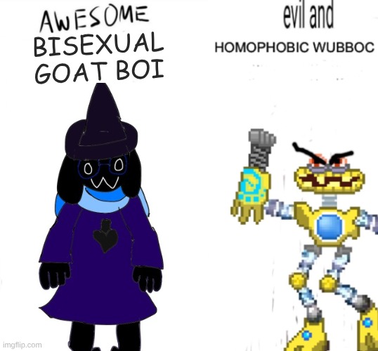 BISEXUAL GOAT BOI | made w/ Imgflip meme maker