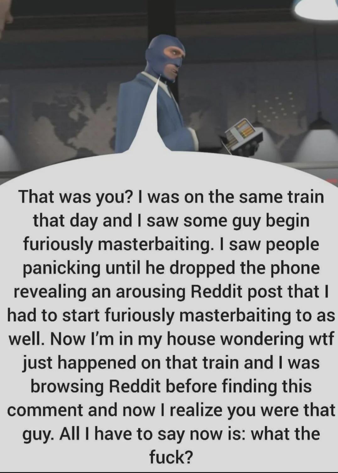 i was on the same train Blank Meme Template