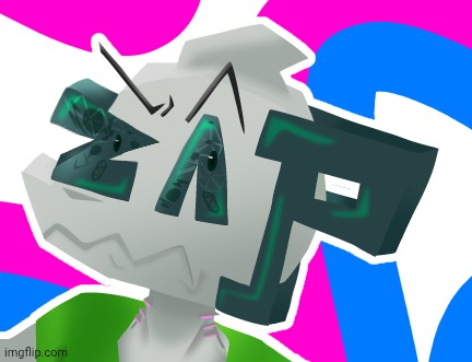 Ok but when I first posted this art y'all DEFINITELY didn't see how detailed zap's eyes were | made w/ Imgflip meme maker