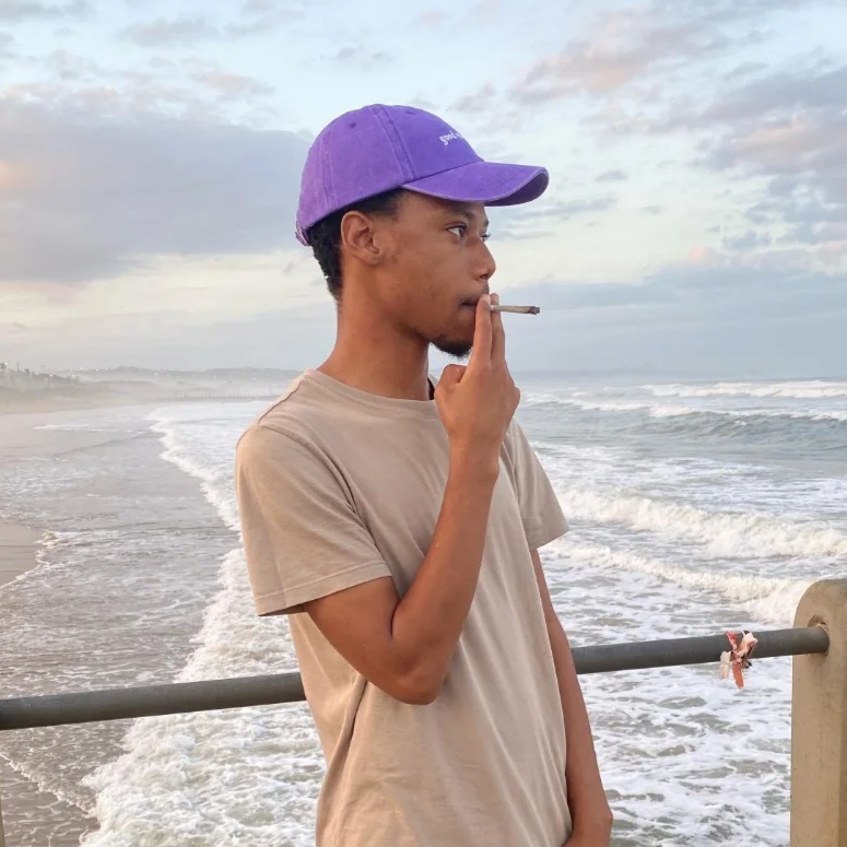 beach smoke break Blank Meme Template