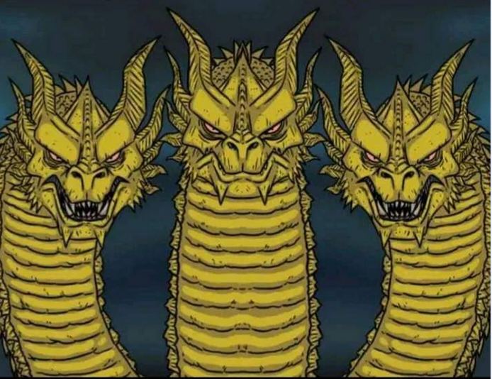 King Ghidorah Blank Meme Template