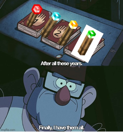 Finally I have them all | image tagged in finally i have them all | made w/ Imgflip meme maker