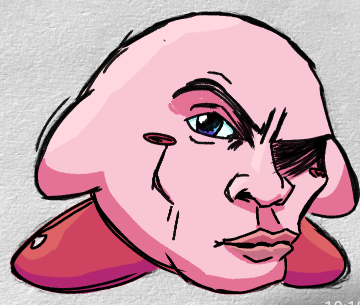Sigma Kirby Blank Meme Template