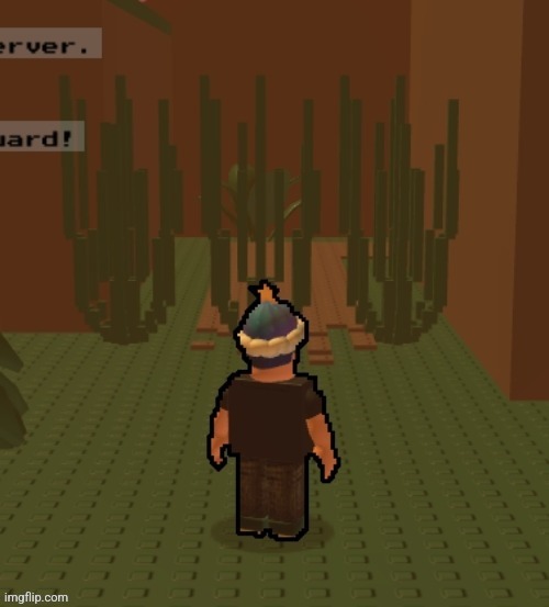 Help me get though this green thing so I can continue playing block=tales (pls comment) | made w/ Imgflip meme maker