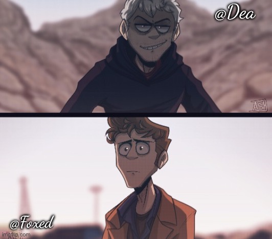 Dea & Foxed Aliens Temp Blank Meme Template