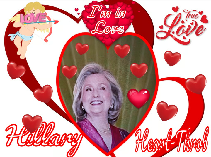 Hillary Heart Throb, Gorgeous Doll Blank Meme Template