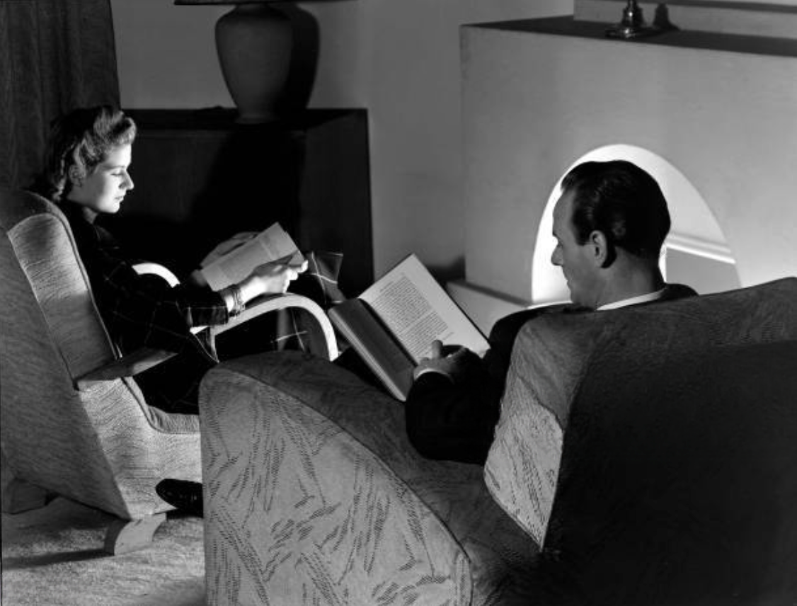 couple reading Blank Meme Template