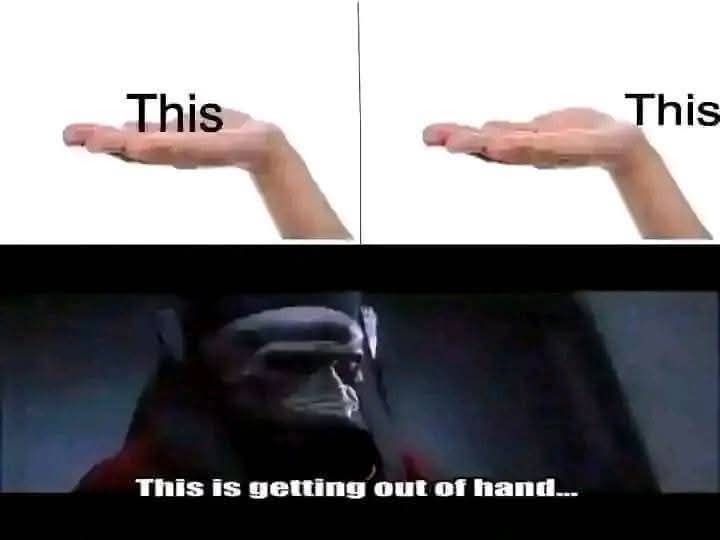 It's getting out Blank Meme Template