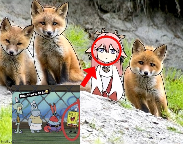 image tagged in yae miko,genshin impact,smash,memes,shitpost | made w/ Imgflip meme maker