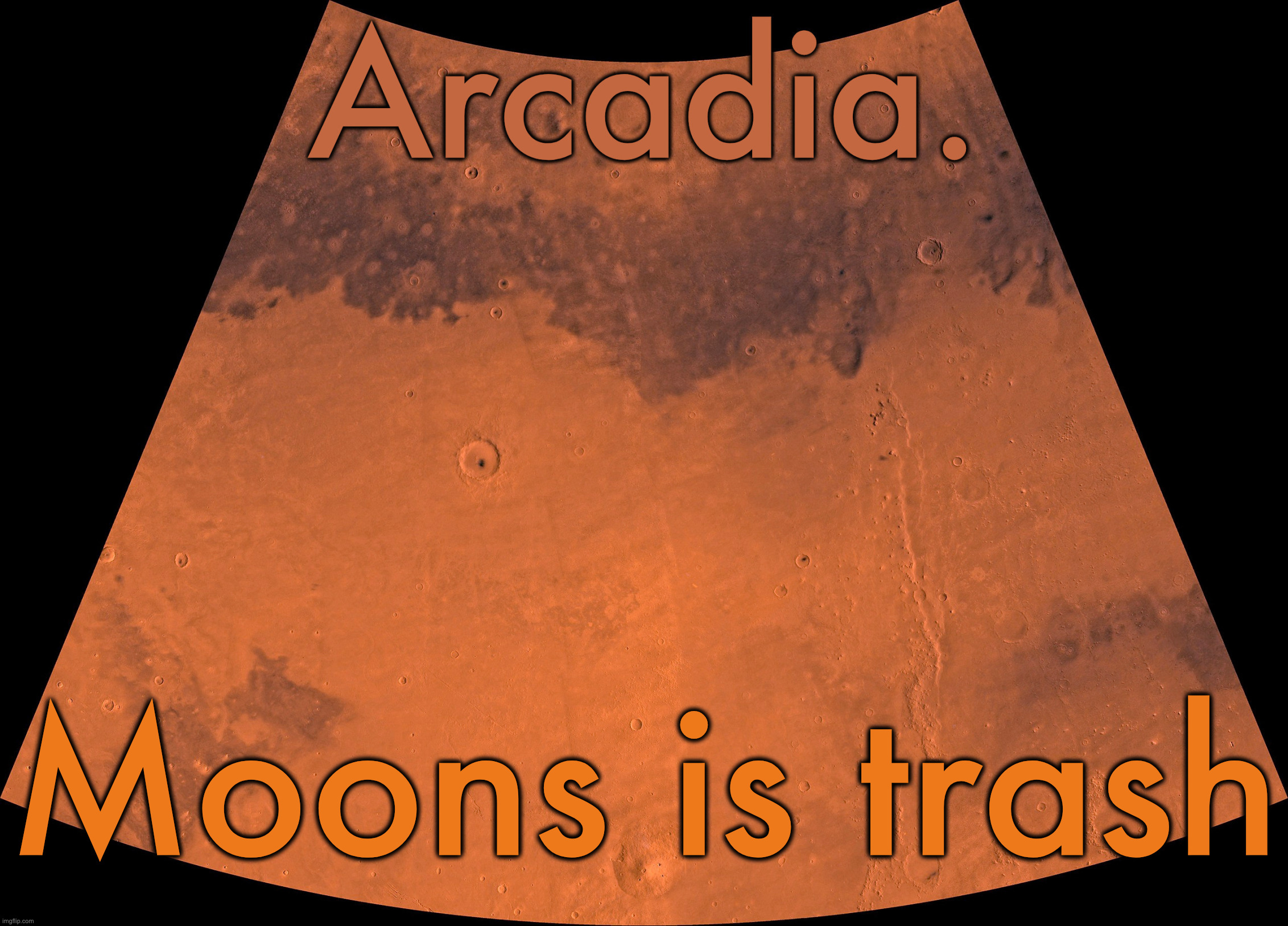 . | Moons is trash | image tagged in silver announcement template 19 0 template | made w/ Imgflip meme maker