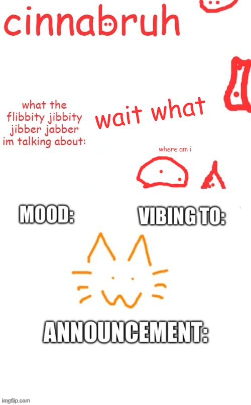 cinnabruh and honored one shared temp or something idk aaaaaaaaa | wait what; where am i | image tagged in cinnabruh and honored one shared temp or something idk aaaaaaaaa | made w/ Imgflip meme maker