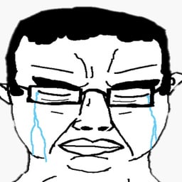 Crying chudjak Blank Meme Template