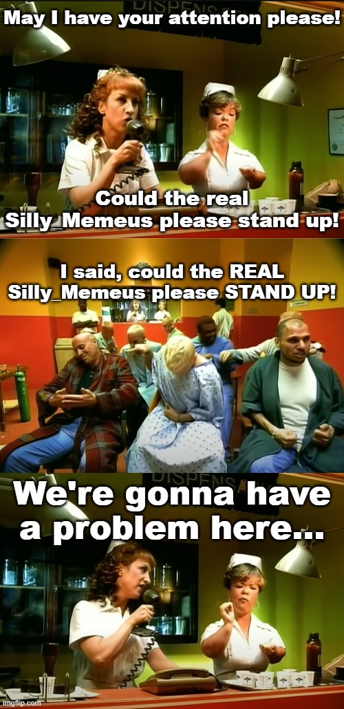 The real Silly_Memeus | image tagged in memeus,silly memeus,slim shady | made w/ Imgflip meme maker