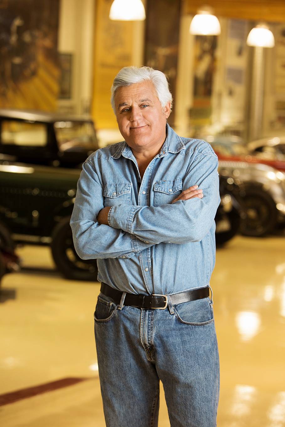 High Quality Jay Leno has great jeans Blank Meme Template