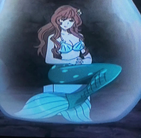 mermaid fujiko Blank Meme Template