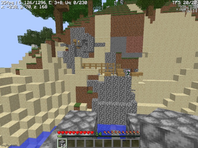 Rating my base out of 10 | image tagged in memes,minecraft,bases,ratings | made w/ Imgflip meme maker