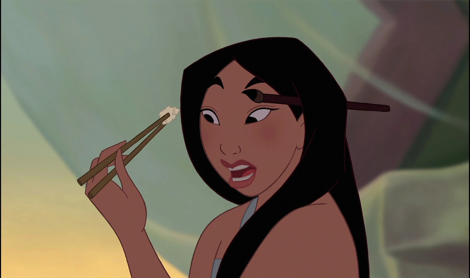 "Quiet and demure. Graceful. Polite. Delicate. Refined. Poised." Blank Meme Template
