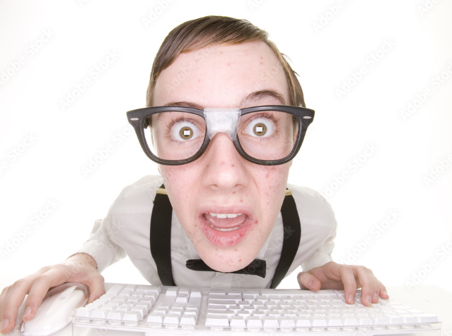 nerd Blank Meme Template