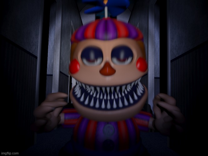 Freaky Nightmare Balloon Boy | image tagged in freaky nightmare balloon boy | made w/ Imgflip meme maker