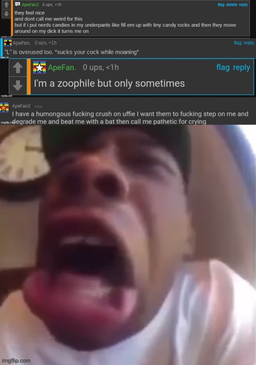 @apefan WHATTT THE FUCK | made w/ Imgflip meme maker