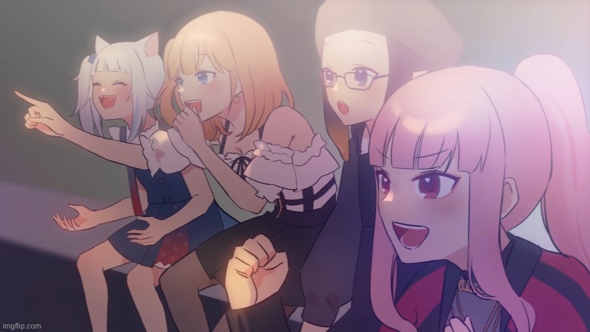 When you see me coming back to disapprove the Jeffrey alt image | image tagged in hololive the boys | made w/ Imgflip meme maker