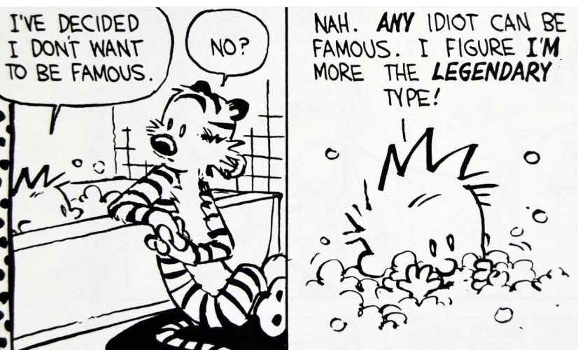 Pretty funny...considering | image tagged in famous cartoon writes memoir | made w/ Imgflip meme maker