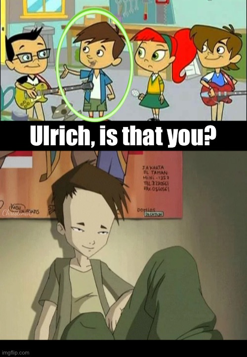 Atomic Betty (Noah Parker) - Code Lyoko (Ulrich Stern) | Ulrich, is that you? ChristinaO | image tagged in memes,atomic betty,code lyoko,ulrich stern,noah parker,nostalgia | made w/ Imgflip meme maker