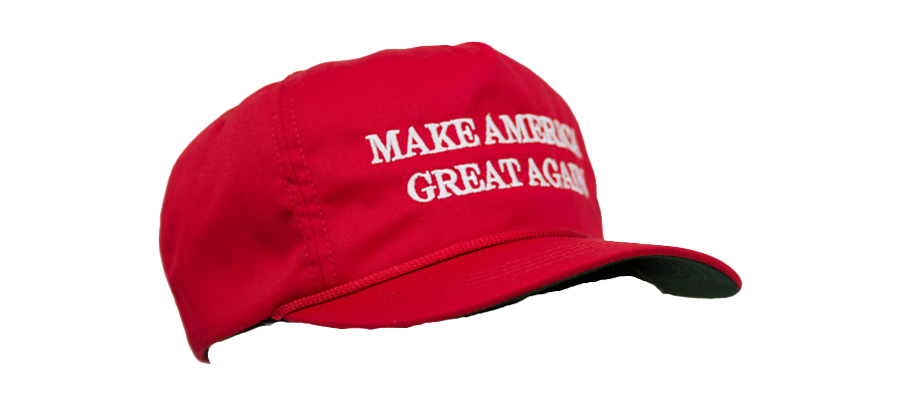 MAGA Hat side-right Blank Meme Template