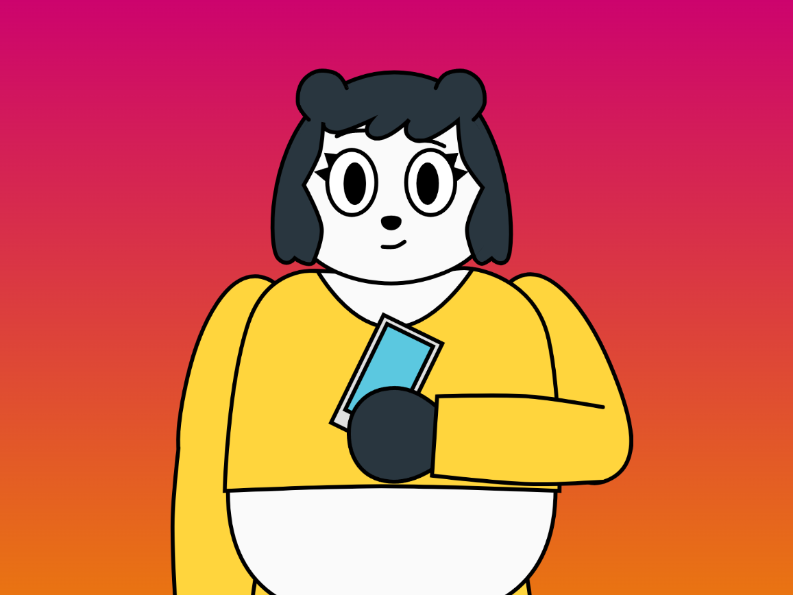 Panda Tamara Phone Blank Meme Template