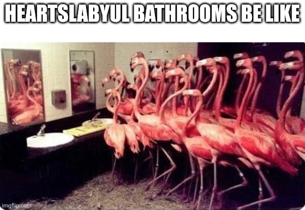HEARTSLABYUL BATHROOMS BE LIKE | image tagged in twisted wonderland,heartslabyul | made w/ Imgflip meme maker