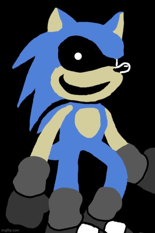 I made this Sonic.EXE thingy a while back and I'm gonna turn him into an actual EXE that is mostly original | made w/ Imgflip meme maker