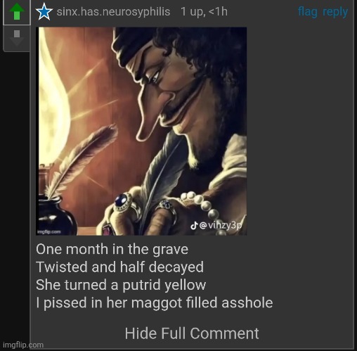 A white tear fell down my leg | made w/ Imgflip meme maker