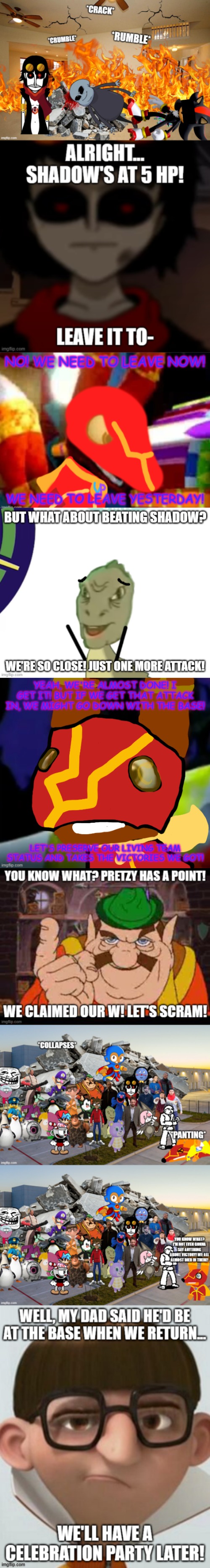 Morshu vs Shadow (Part 56) | made w/ Imgflip meme maker