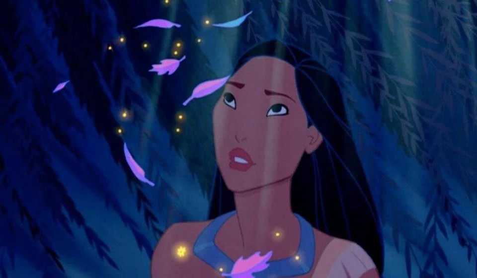Pocahontas Sparkles Blank Meme Template
