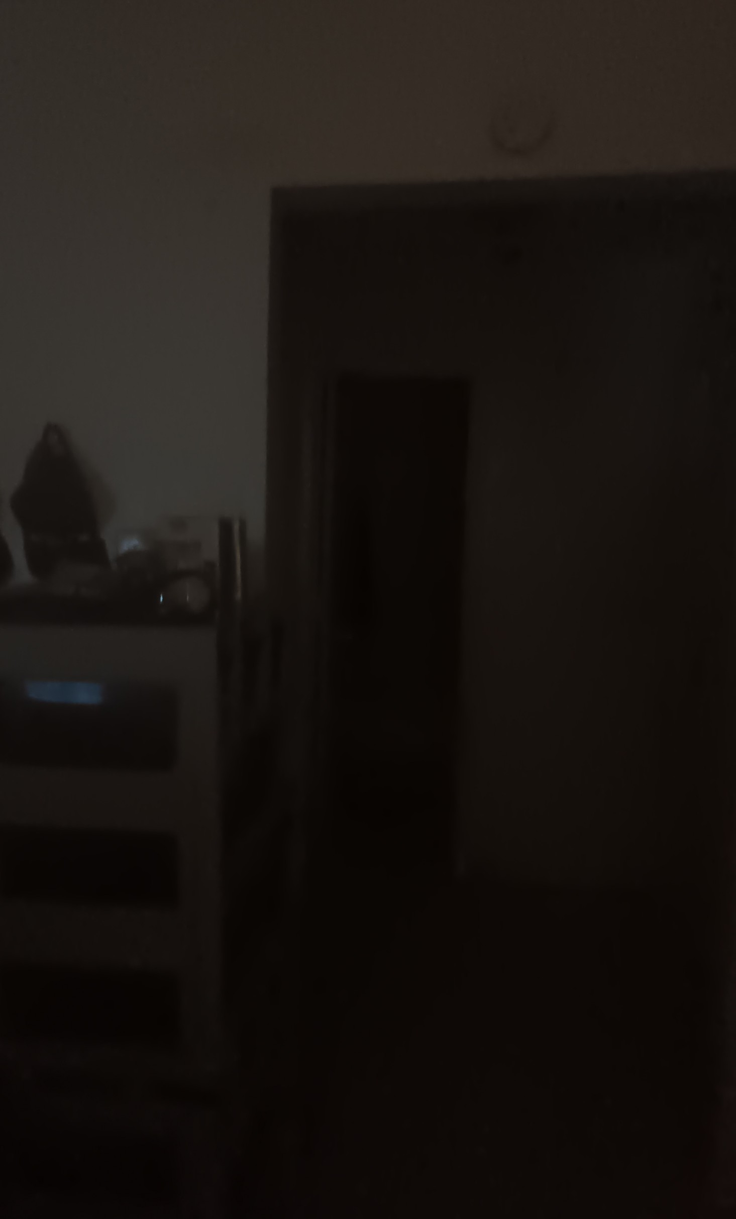 Our hallyway at night Blank Meme Template