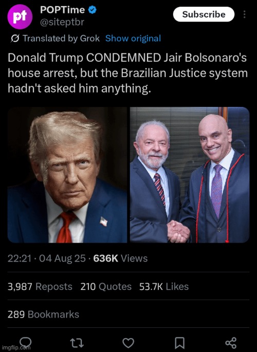 Cooked by the Brazilian Justice System | made w/ Imgflip meme maker