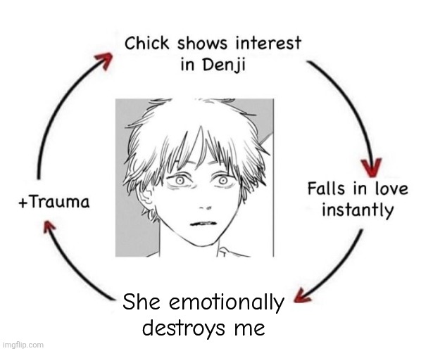 She emotionally destroys me | made w/ Imgflip meme maker