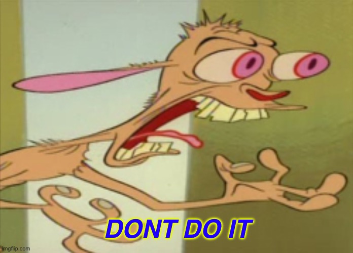 REN HOEK DONT DO IT | DONT DO IT | image tagged in ren hoek dont do it | made w/ Imgflip meme maker
