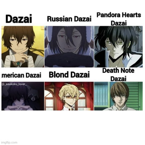 no one else only dazai | image tagged in bsd | made w/ Imgflip meme maker