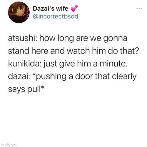 ..... | image tagged in bsd | made w/ Imgflip meme maker