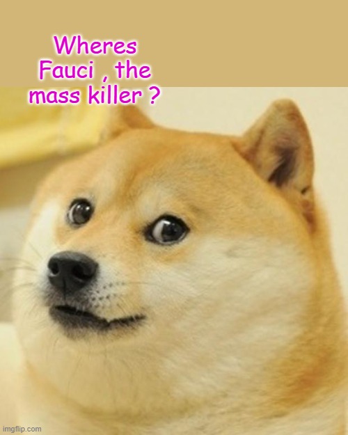Trust the Science, he left out TRUST THE SCIENCE LIES | Wheres Fauci , the mass killer ? | image tagged in memes,doge | made w/ Imgflip meme maker