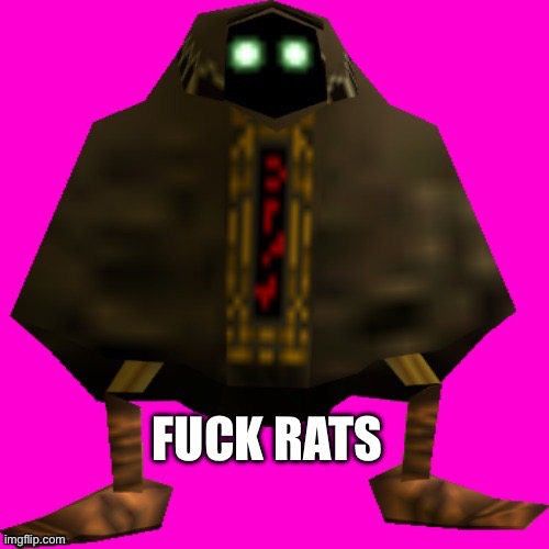 bob smg4 | FUCK RATS | image tagged in bob smg4 | made w/ Imgflip meme maker