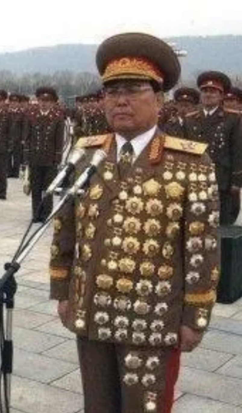 Army guy with badges Blank Meme Template